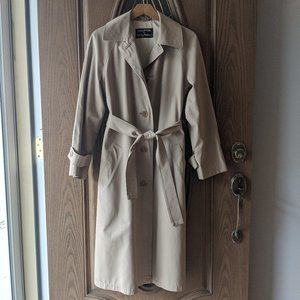 Misty Harbor Classic Women's Trench Coat Size 8p